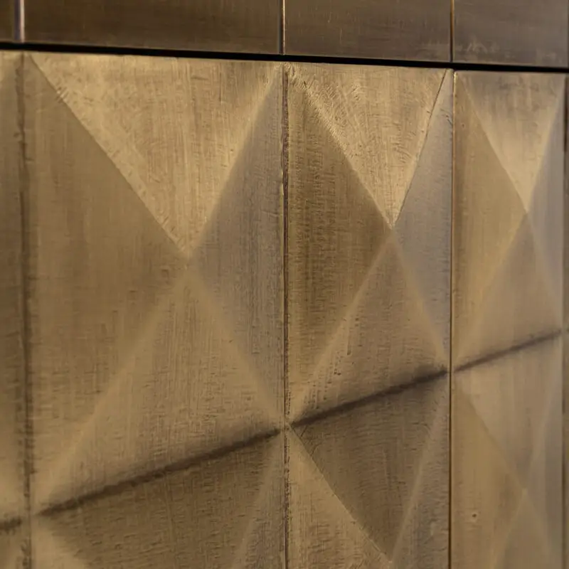 - Dressoir Collada 3-deuren (Brushed Gold)