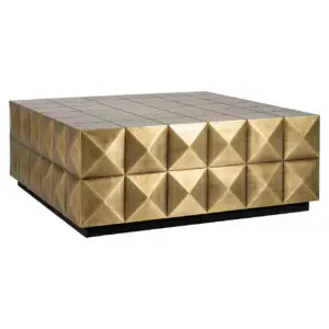 - Salontafel Collada incl. glasplaat (Brushed Gold)
