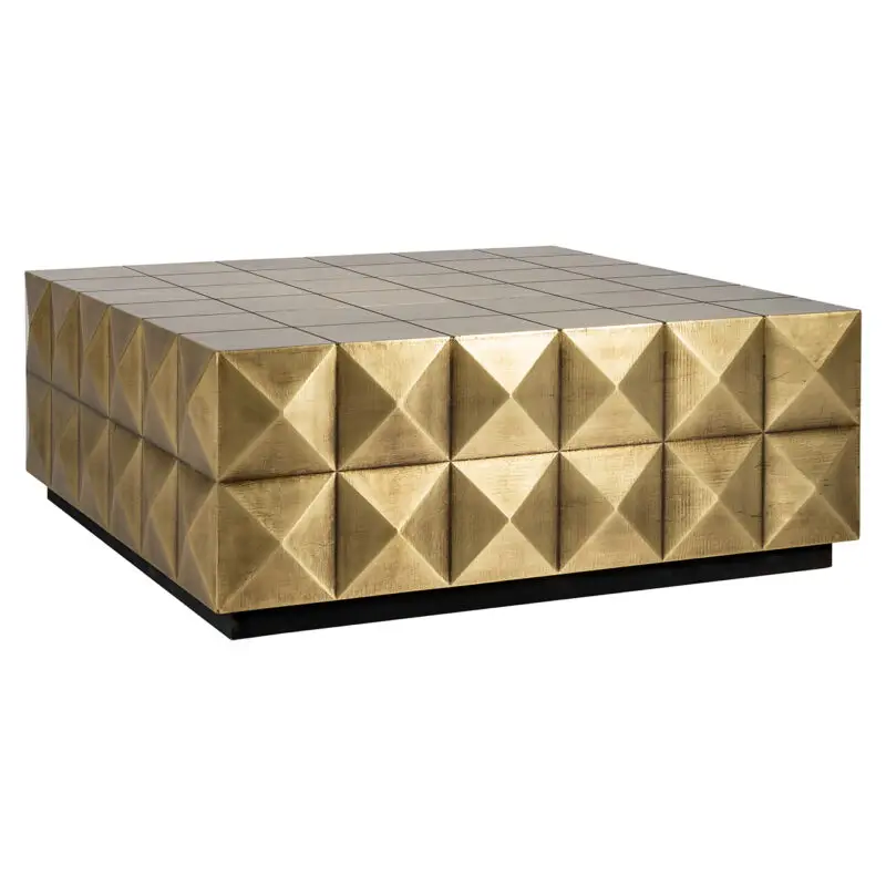 - Salontafel Collada incl. glasplaat (Brushed Gold)