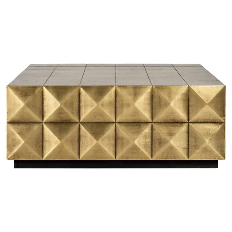 - Salontafel Collada incl. glasplaat (Brushed Gold)