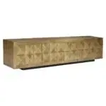 - TV-dressoir Collada 4-doors (Brushed Gold)
