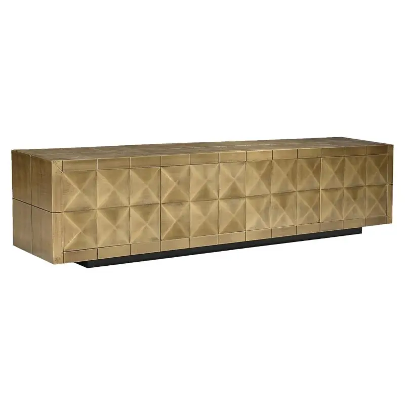 - TV-dressoir Collada 4-doors (Brushed Gold)
