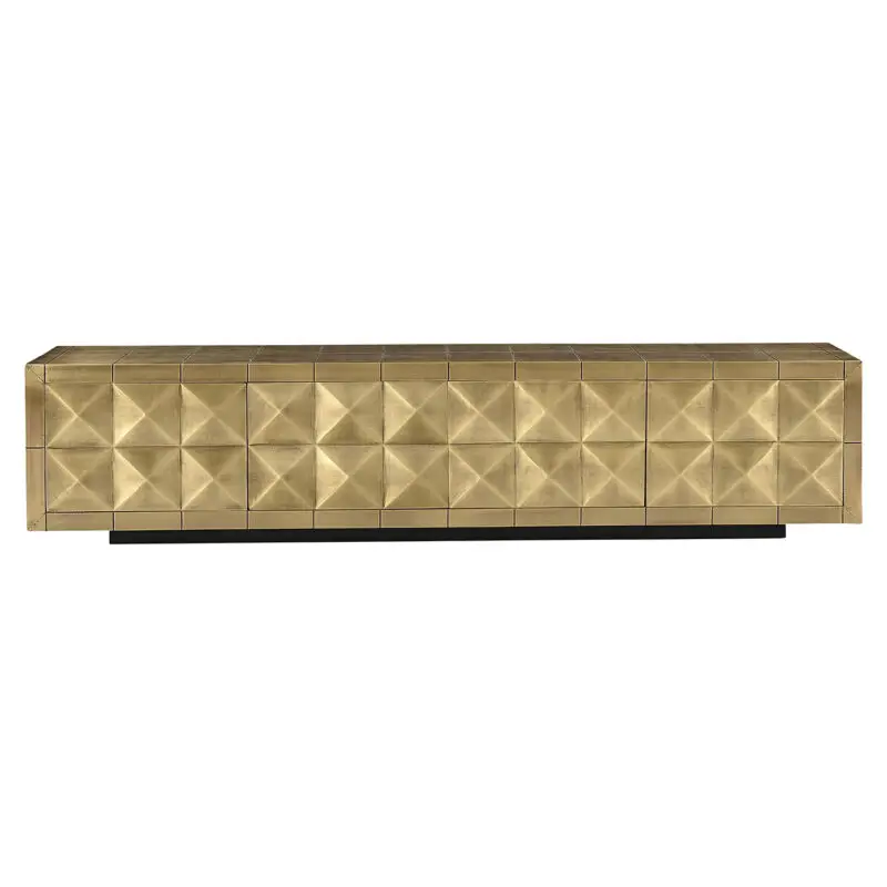 - TV-dressoir Collada 4-doors (Brushed Gold)