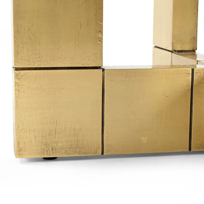 - Eettafel Collada 130Ø (Black/gold)