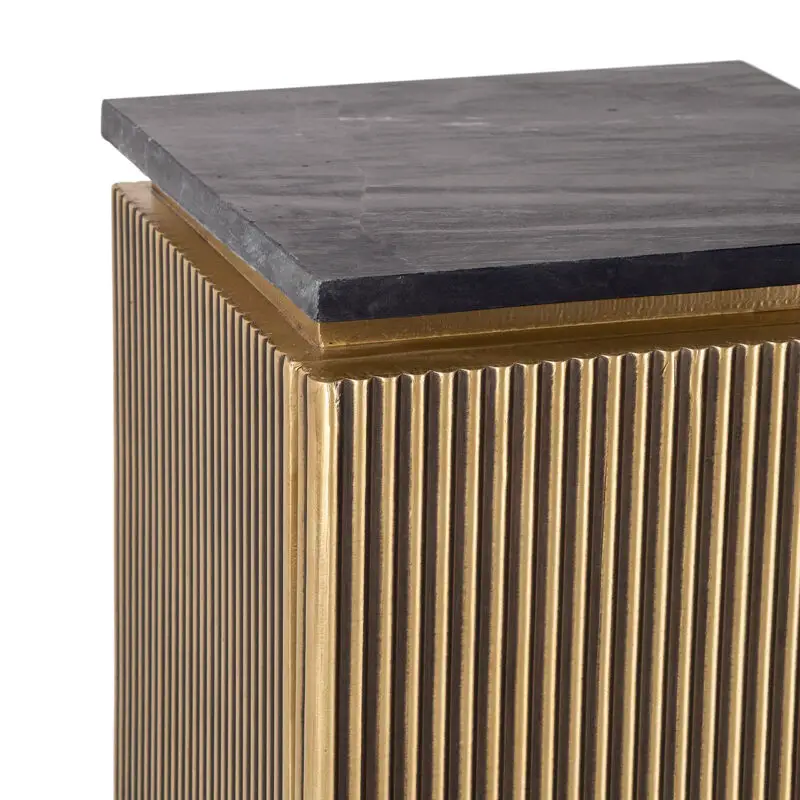 - Kolom Ironville 1-deur (Black/gold)