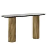 - Wandtafel Dayton (Black/gold)