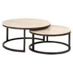 - Salontafel Avalon set van 2 (Bronze)