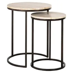 - Bijzettafel Avalon set van 2 (Bronze)