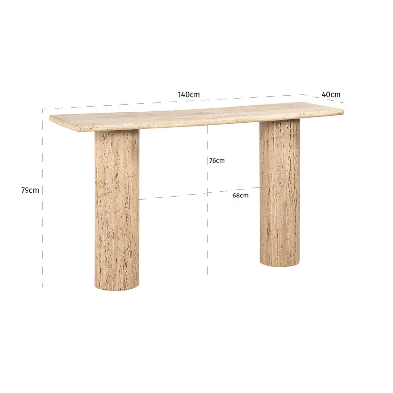 - Wandtafel Hampton 140 (Sand)