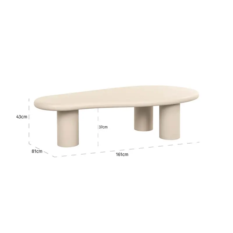 - Salontafel Clayton (Beige)