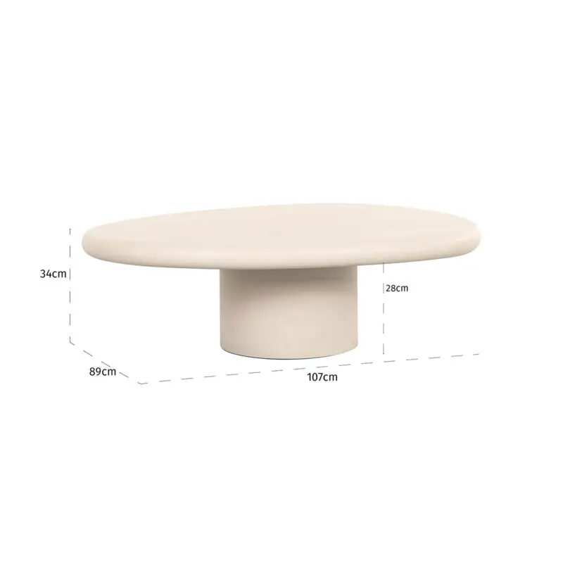 - Salontafel Clayton (Beige)