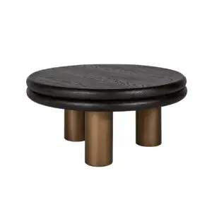 - Salontafel Macaron (Black rustic)