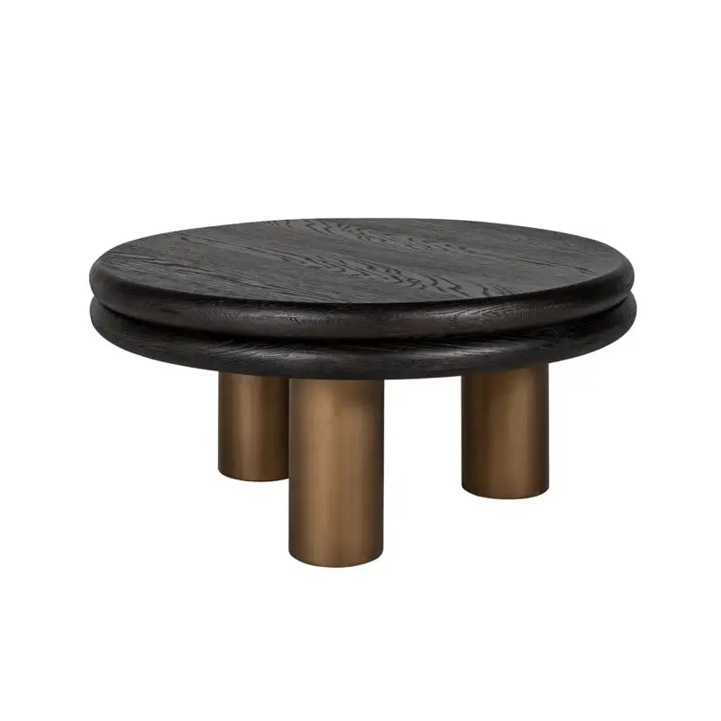 - Salontafel Macaron (Black rustic)