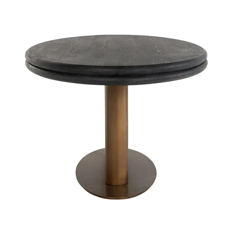 - Eettafel Macaron ovaal 235 (Black rustic)