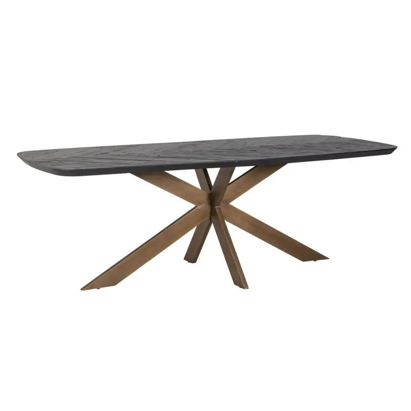 - Eettafel Hayley 230 (Dark coffee)