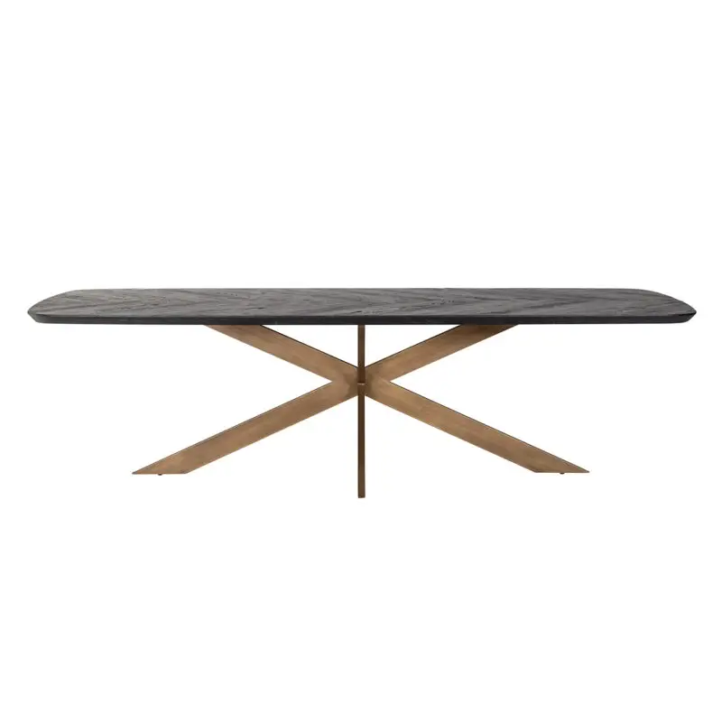 - Eettafel Hayley 280 (Dark coffee)