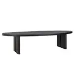 - Eettafel Lilly 330 ovaal (Dark coffee)