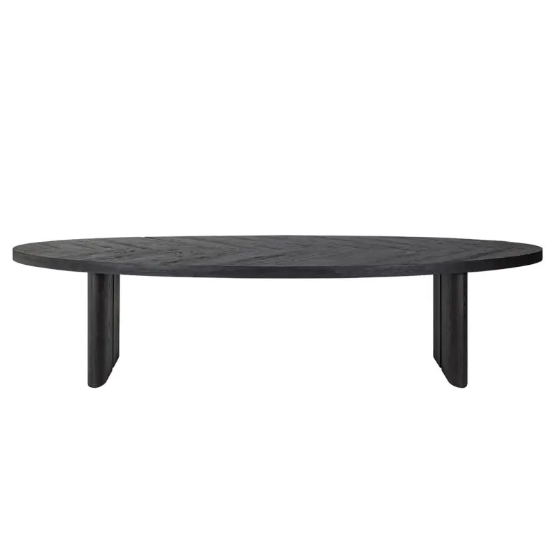 - Eettafel Lilly 330 ovaal (Dark coffee)