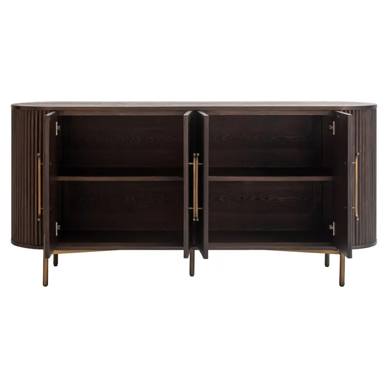 - Dressoir luxor 4-deurs (Brown)