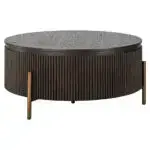- Salontafel Luxor 95Ø (Brown)