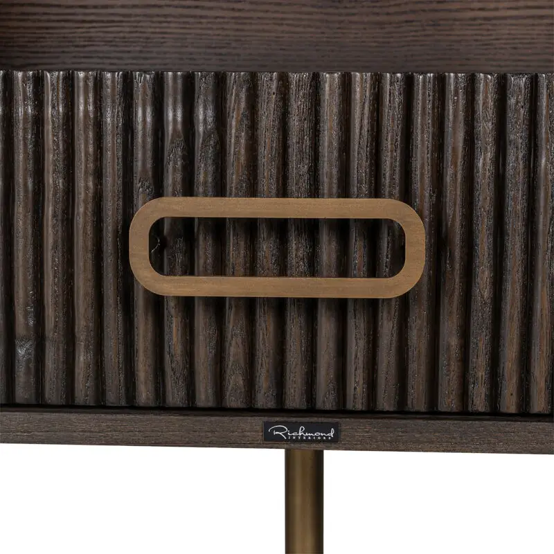 - TV-dressoir Luxor 2-deuren 1-lade (Brown)