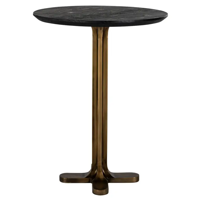 - Bartafel Revelin 80 rond (Black/gold)