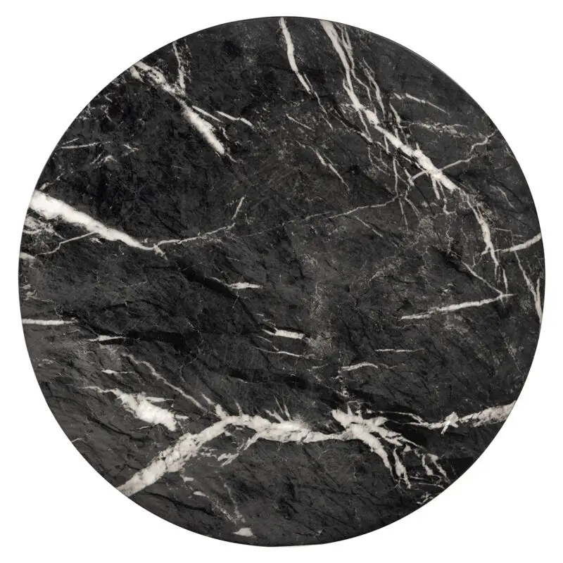 - Bijzettafel Bosco faux zwart marmer (Black)
