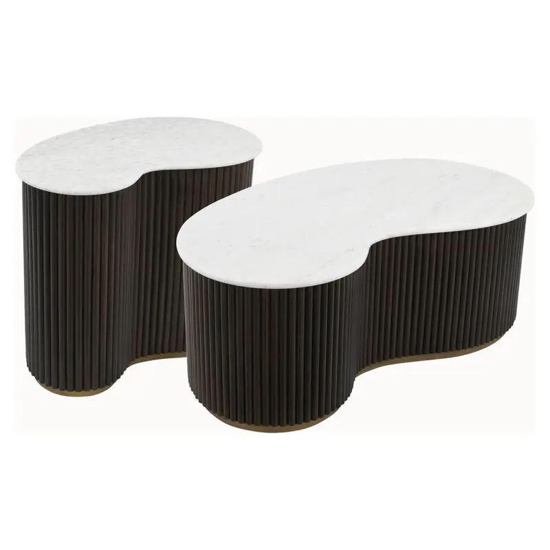 - Salontafel Mayfield set van 2 (Brown)