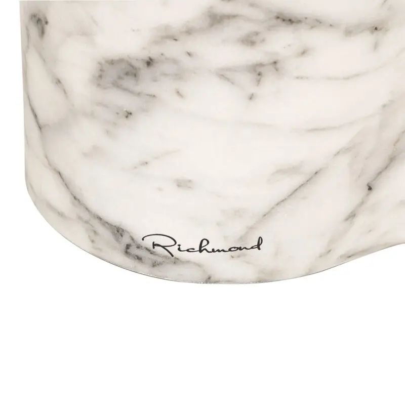 - Bijzettafel Rockyard faux wit marmer indoor/outdoor (White)