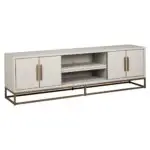 - TV-meubel Whitebone brass 4-deuren 200 (Verona Grey)