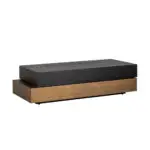 - Salontafel Cambon blok (Dark coffee)