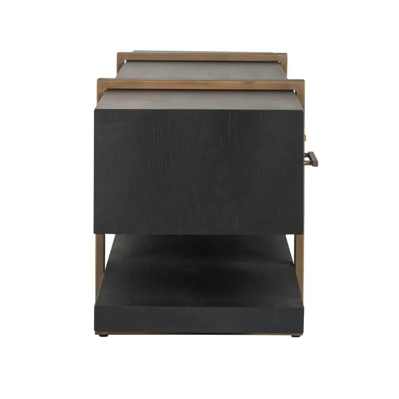 - TV-dressoir Cambon 3-laden (Dark coffee)