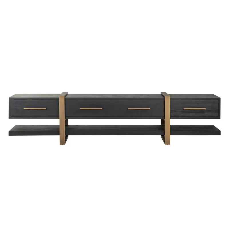 - TV-dressoir Cambon 3-laden (Dark coffee)