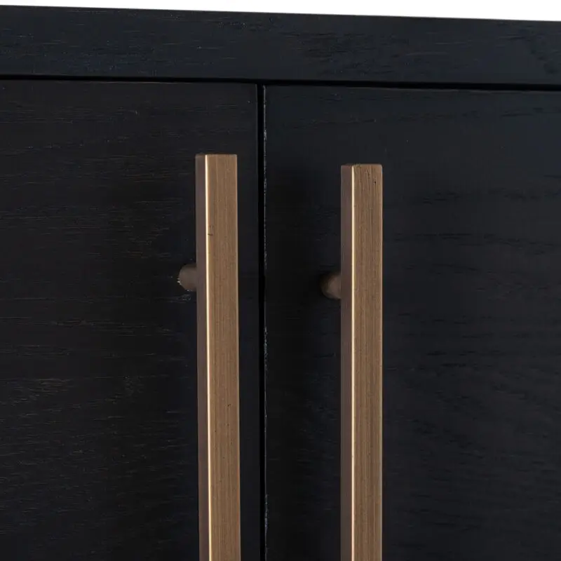 - Wandkast Cambon 4-deuren 4-planken (Dark coffee)