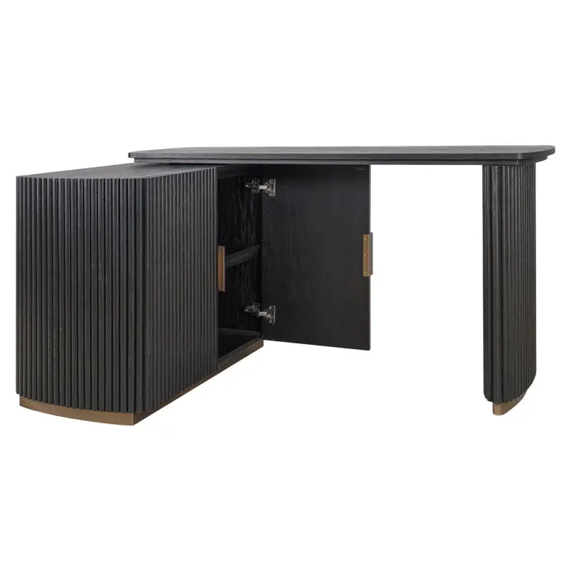 - Bureau Cambon 2-deurs (Dark coffee)