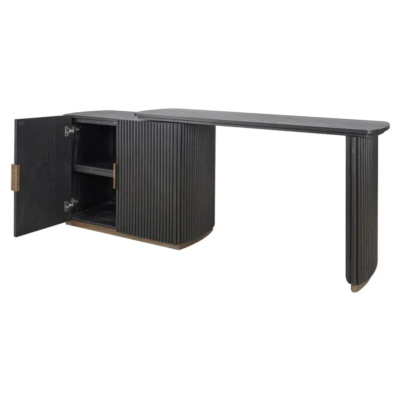 - Bureau Cambon 2-deurs (Dark coffee)