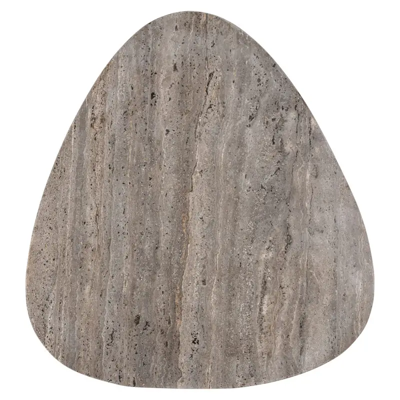 - Salontafel Spencer set van 2 beige/grey travertine (Beige)