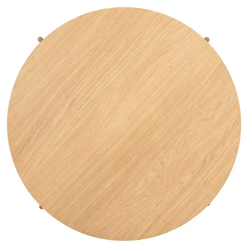 - Salontafel Belfort 85Ø (Natural oak)