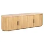 - TV-meubel Belfort 4-deurs (Natural oak)