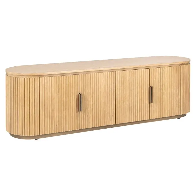 - TV-meubel Belfort 4-deurs (Natural oak)
