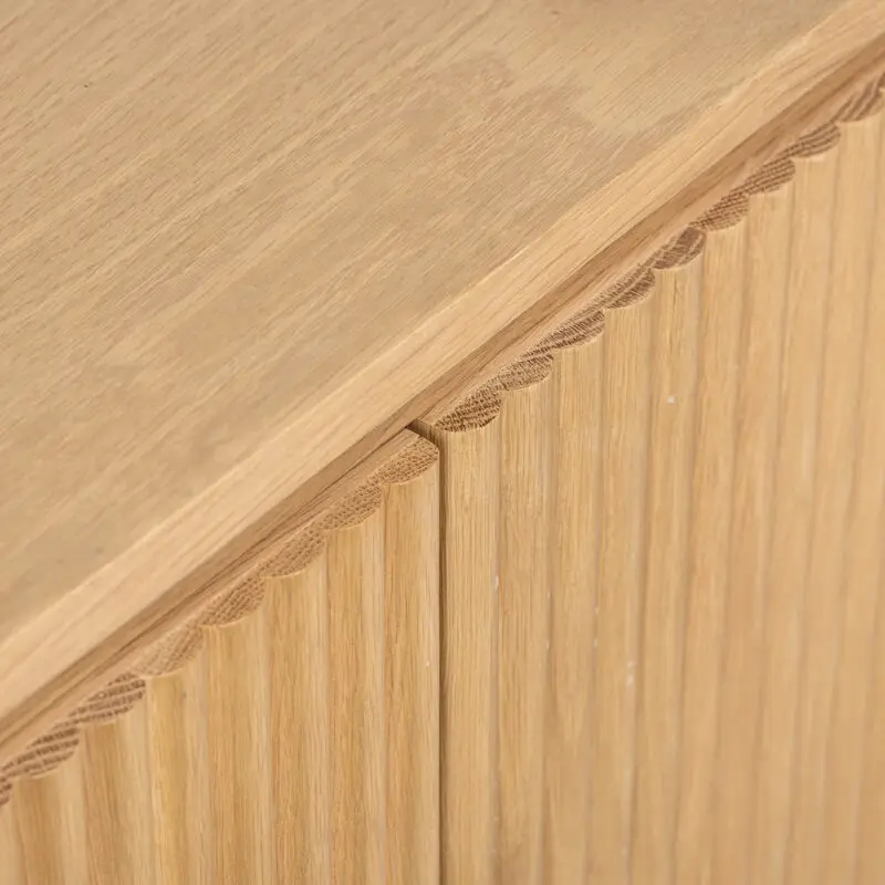 - TV-meubel Belfort 4-deurs (Natural oak)