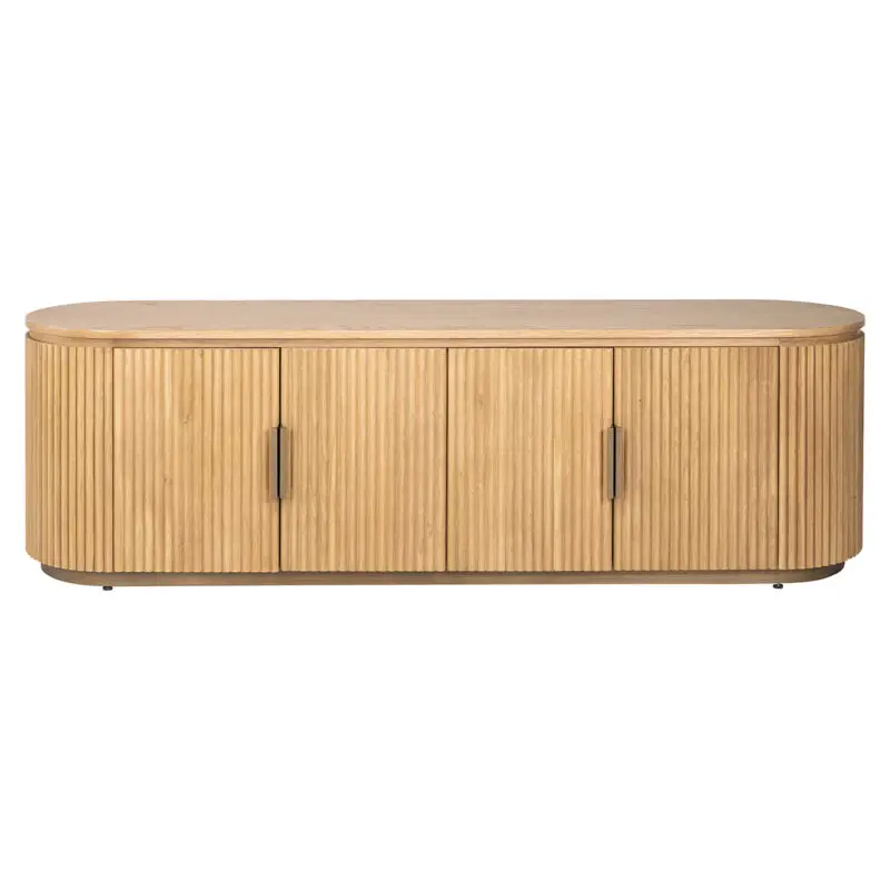 - TV-meubel Belfort 4-deurs (Natural oak)