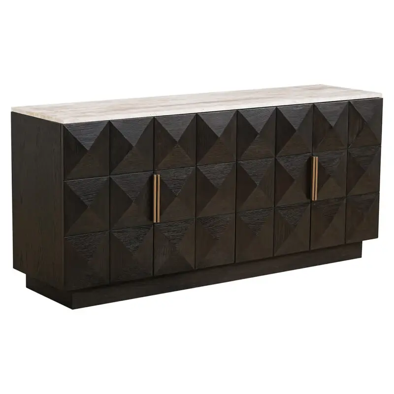 - Dressoir Claremont 4-deurs (Brown)