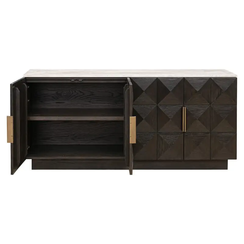 - Dressoir Claremont 4-deurs (Brown)