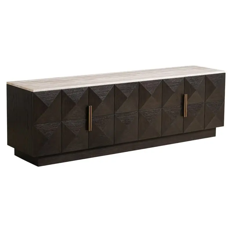 - Tv-dressoir Claremont 4-deurs (Brown)