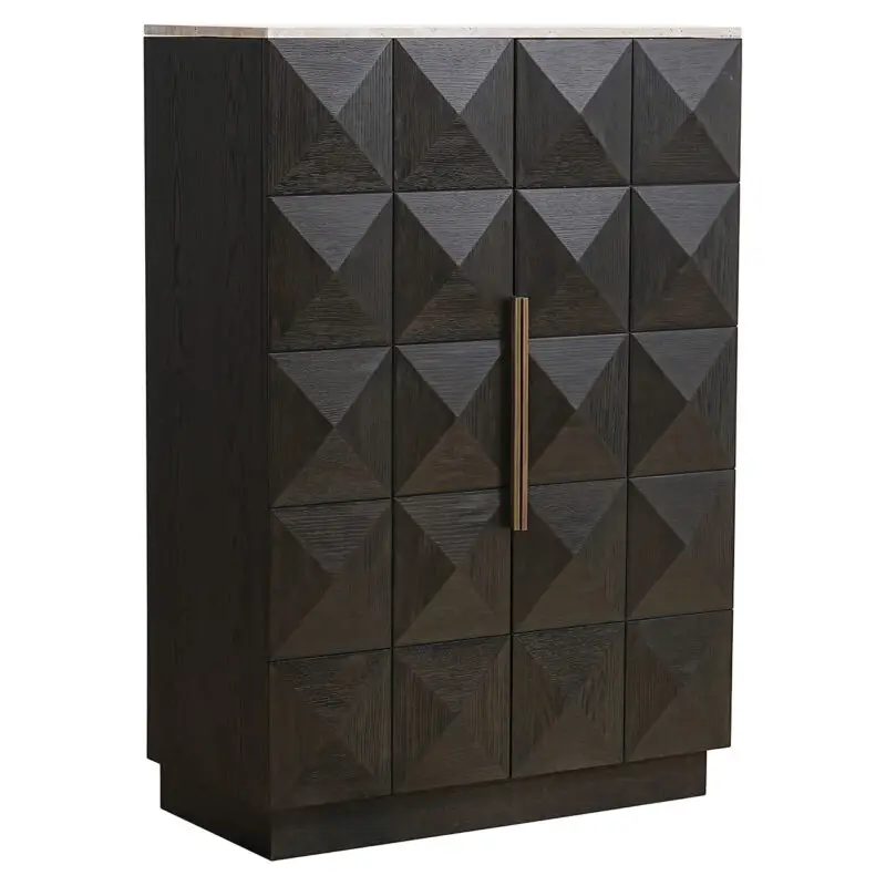 - Wandkast Claremont 2-deurs (Brown)