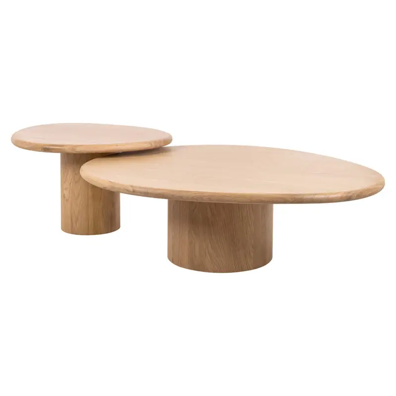 - Salontafel Oakley set van 2 (Natural oak)