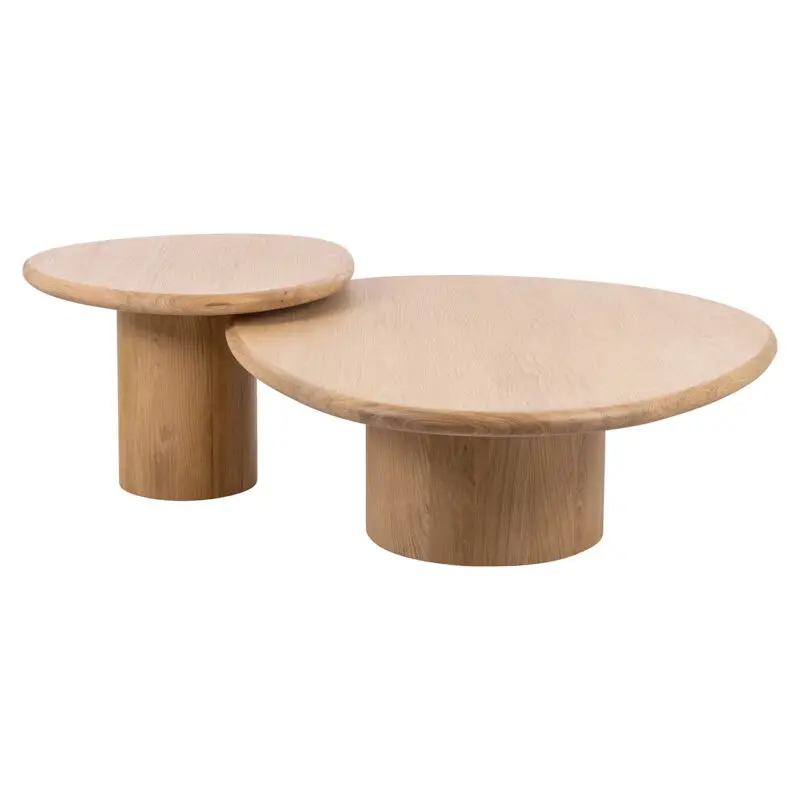 - Salontafel Oakley set van 2 (Natural oak)