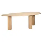 - Eettafel Oakley 235 (Natural oak)