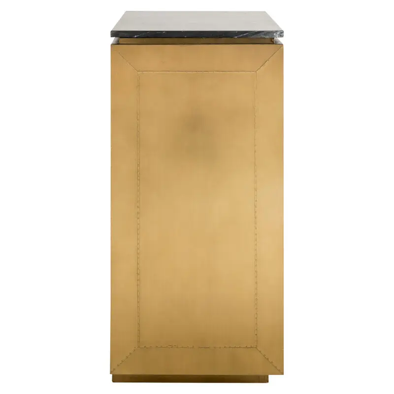 - Dressoir Finsbury 2-deurs (Black/gold)
